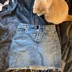 Denim skirt